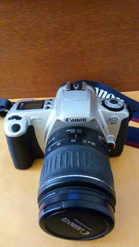Câmera Canon Eos   35mm + Lente  28-90mm +  Lente 100-300mm