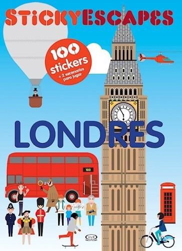 Londres - Libro Con Stickers - Stickyscapes - V&r