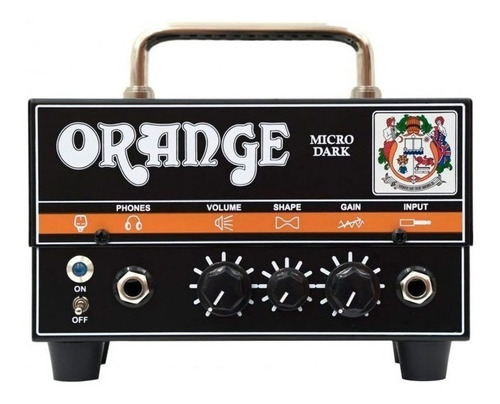 Orange Dark Terror Amplificador Cabezal Valvular 15w Negro 