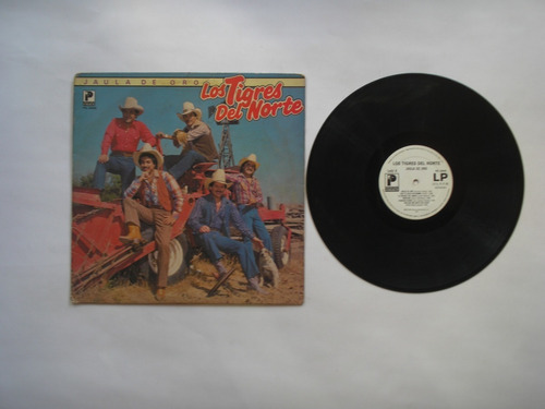 Lp Vinilo Los Tigres Del Norte Jaula De Oro Edición Usa 1984