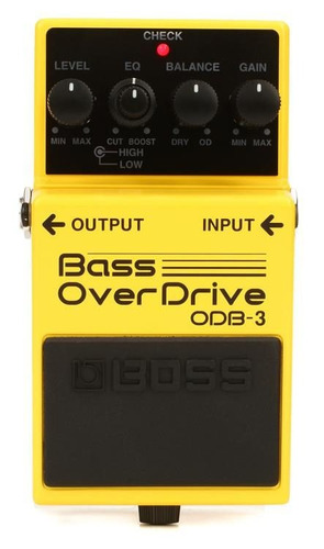Pedal Boss Overdrive Bass Odb-3