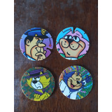 Tazos Armables Don Gato Y Y Pandilla 4 Piezas Estética 8.5