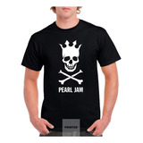 Polera Hombre Estampado Pearl Jam