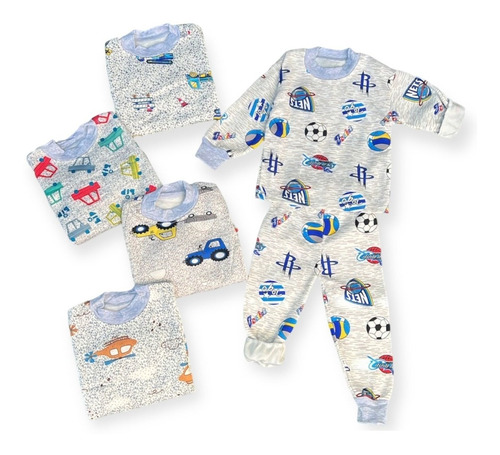 Pijama Polar Conjunto Para Niñas Y Niños Polera + Pantalon.