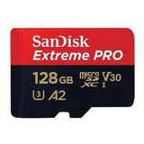 Micro Sd 128g U3 Sandisk Extreme Pro Profesional Original