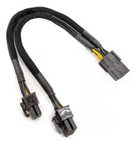 Cable Dual Pci-e 8 Pin Hembra A Doble 8 (6+2) Pin Macho