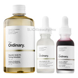 The Ordinary Acido Glicolico + Alpha Arbutin + Aha Peeling