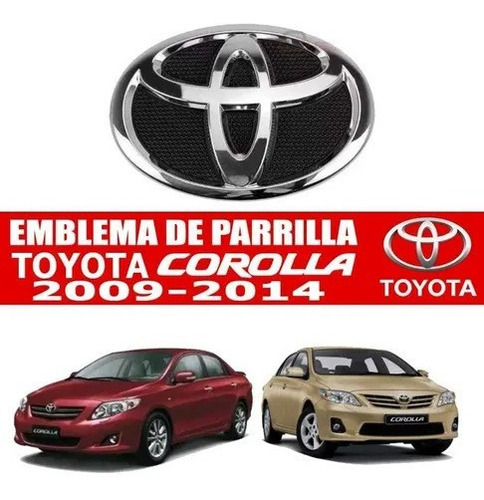 Emblema De Parrilla Corolla 2009 2010 2011 2012 2013 2014 Foto 2