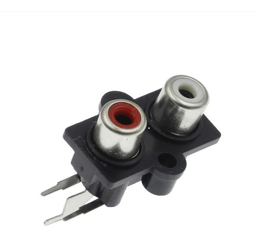 Conector Hembra Rca Entrada Audio Estéreo 