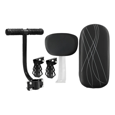 Pedal De Hierro Con Cojín Del Asiento Trasero De Bicicleta P
