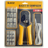 Crimpeadora Alicate / Pela/ Corta Cable 21 En 1