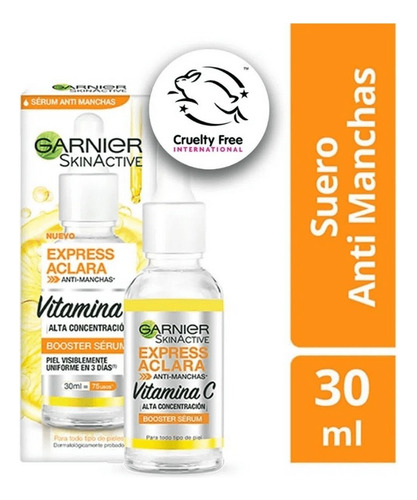 Serum Garnier Iluminador Antimanchas Vitamina C Niacinamida 