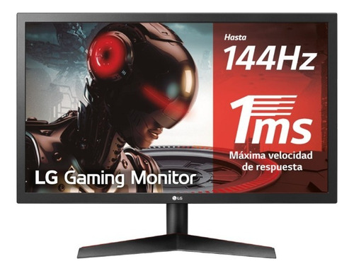 Monitor Gamer Ultragear 24'' LG Fhd 16:9 Freesync 144hz 1ms 