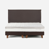 Cama Europea Rosen Classique+ King + Respaldo Maurice