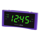 Hannlomax Radio Despertador Hx-151cr, Radio Pll Am/fm, Alarm