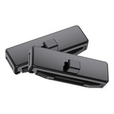 2x Ajustador De Clips Para Fácil Instalación Coche Negro