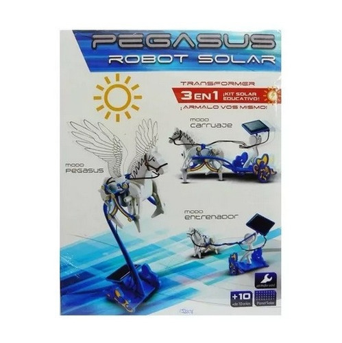 Kit Solar - Pegasus Robot 3 En 1 - Ciencias Para Todos