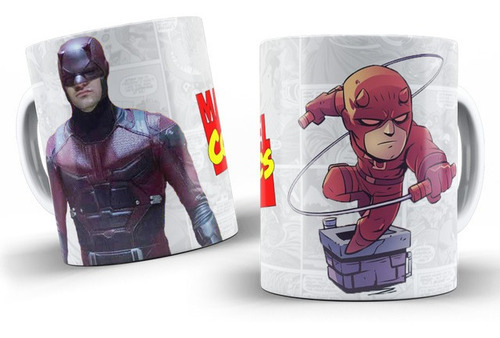 Taza Personalizada De Marvel - Daredevil - Cerámica