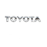 Emblema Toyota Hilux Palabra Toyota Cromado 150x28mm