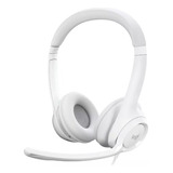 Audífono Logitech H390 Blanco