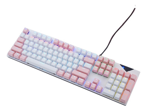 Teclado Mecânico Para Jogos Rgb Com 30 Efeitos De Luz