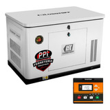 Generador Gas 9 Kva Grupo Insonorizado Tablero Automatico 