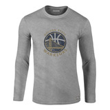 Camiseta Manga Larga Golden State Warriors Basket Ikl