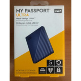 Disco Duro Wd 5tb My Passport Ultra Blue Externo