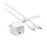 Cargador Usb-c - Anker 511 Nano 3 - 30w Pd + Cable Lightning