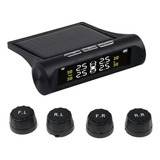 A Energía Solar Tpms Con Pantalla Ldc De 4 Sensores