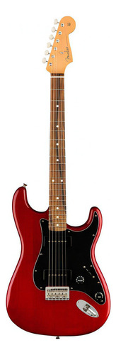 Guitarra Electrica Fender Noventa Stratocaster Mexicana Msi Color Rojo Material Del Diapasón Pau Ferro