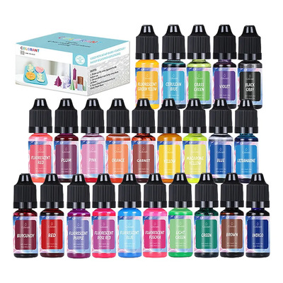 Colorantes Líquidos para Velas y Jabones - Kit de 24 Colores Vibrantes para Cera | MercadoLibre