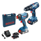 Parafusadeira Chave De Impacto A Bateria 18v 180nm Bosch Gd