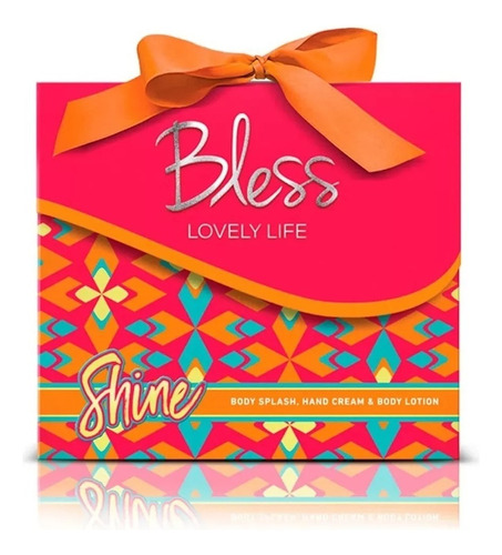 Bless Perfume De Mujer Lovely Life Shine + Hc Y Bl Set