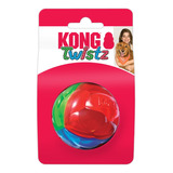 Pelota Kong Twistz Tamaño Mediano Color Rojo / Verde