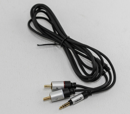 Cable Audiopipe Miniplug A Rca 3.5 Mm 180cm Musica Pilar