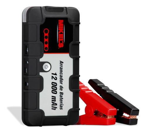 Arrancador D/baterías 12,000 Mah P/motores 4, 6 Y 8 Cilindrs