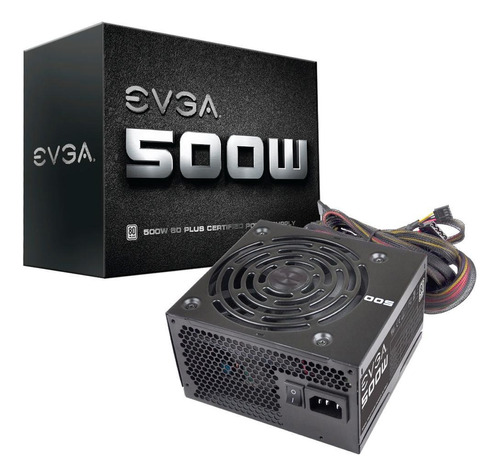 Fonte Evga 500w Real 80 Plus White - Pfc Ativo - Gamer