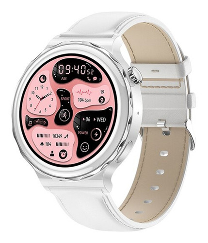 Smartwatch Reloj Inteligente Fralugio Hk43 De Lujo Para Dama