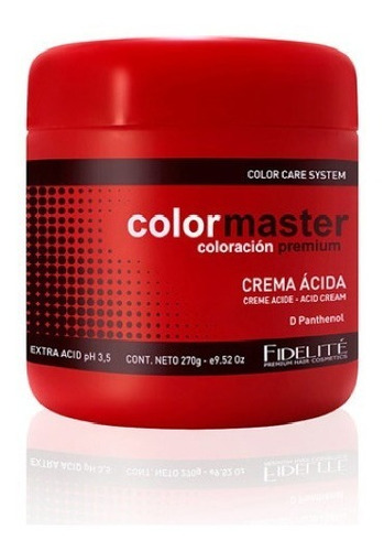 Mascara Extra Acida X 270gr Colormaster Fidelite 