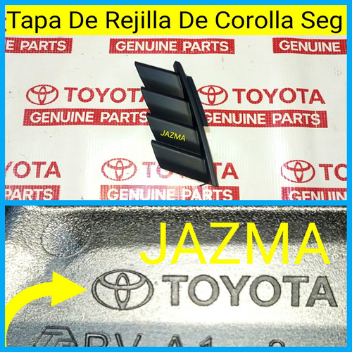 Tapa Rejilla Parachoque Delantero Corolla Seg 2020 2023 Foto 4