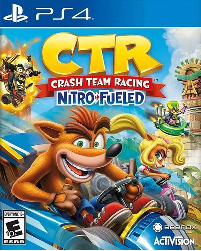 Crash Team Racing Ctr Ps4 Juego Fisico Sellado Sevengamer