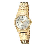 Reloj Casual De Acero Inoxidable De Cuarzo Para Mujer Citize