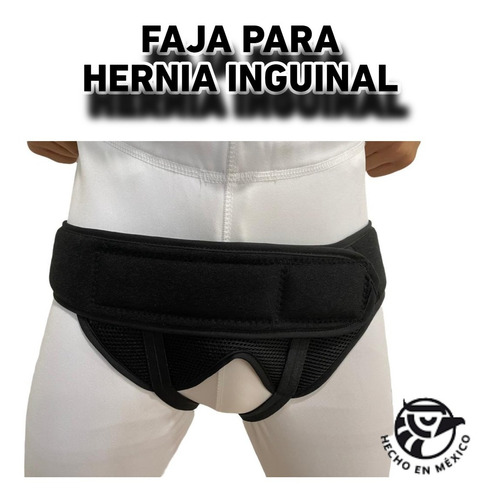 Faja Hernia Inguinal Soporte Ingle Bilateral Unixes Ajustabl