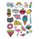 Planilla De Stickers Girl Mod 3 Aprox 28cm