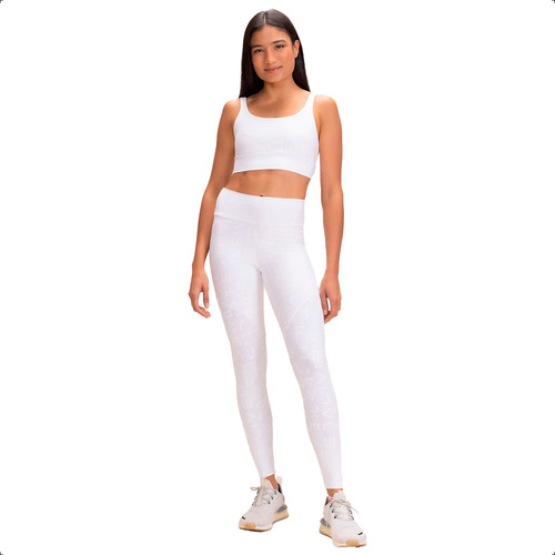 Legging Feminina Calça Branca Live Icon C Forro