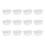 Sterilite 06578012 Sartén Para Platos De 12 Cuartos, Bl