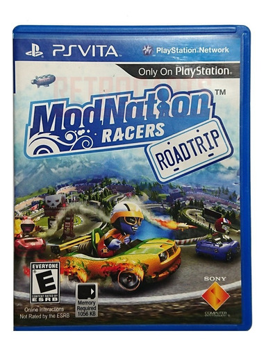 Modnation Racers Roadtrip Cartucho Ps Vita