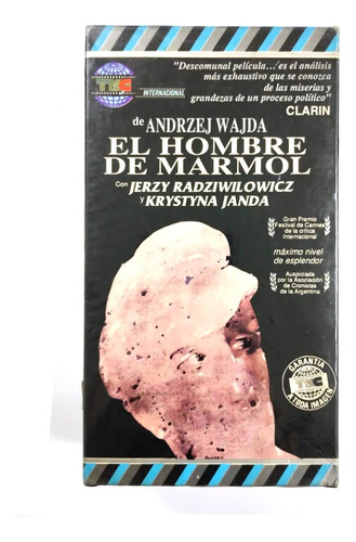 El Hombre De Mármol Vhs Original 