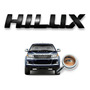 Insignia Emblema Cromado Para Toyota Hilux Porton 15/ Toyota Hilux